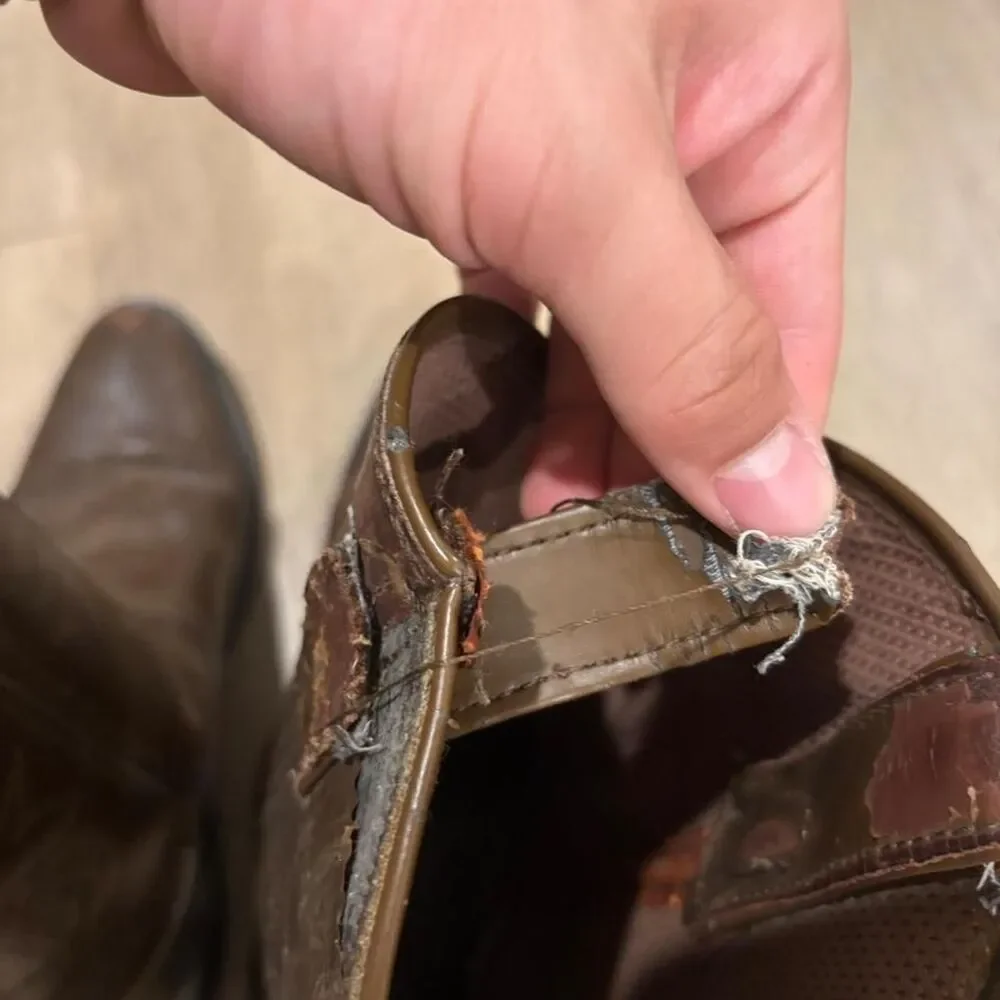 Justin Boots brown leather